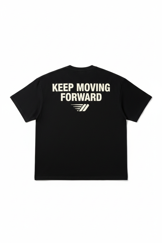 Motion Co. Oversized Graphic Tee - Back Design