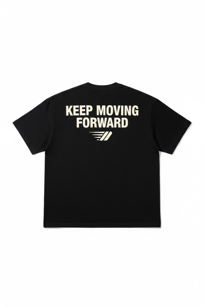 Motion Co. Oversized Graphic Tee - Back Design